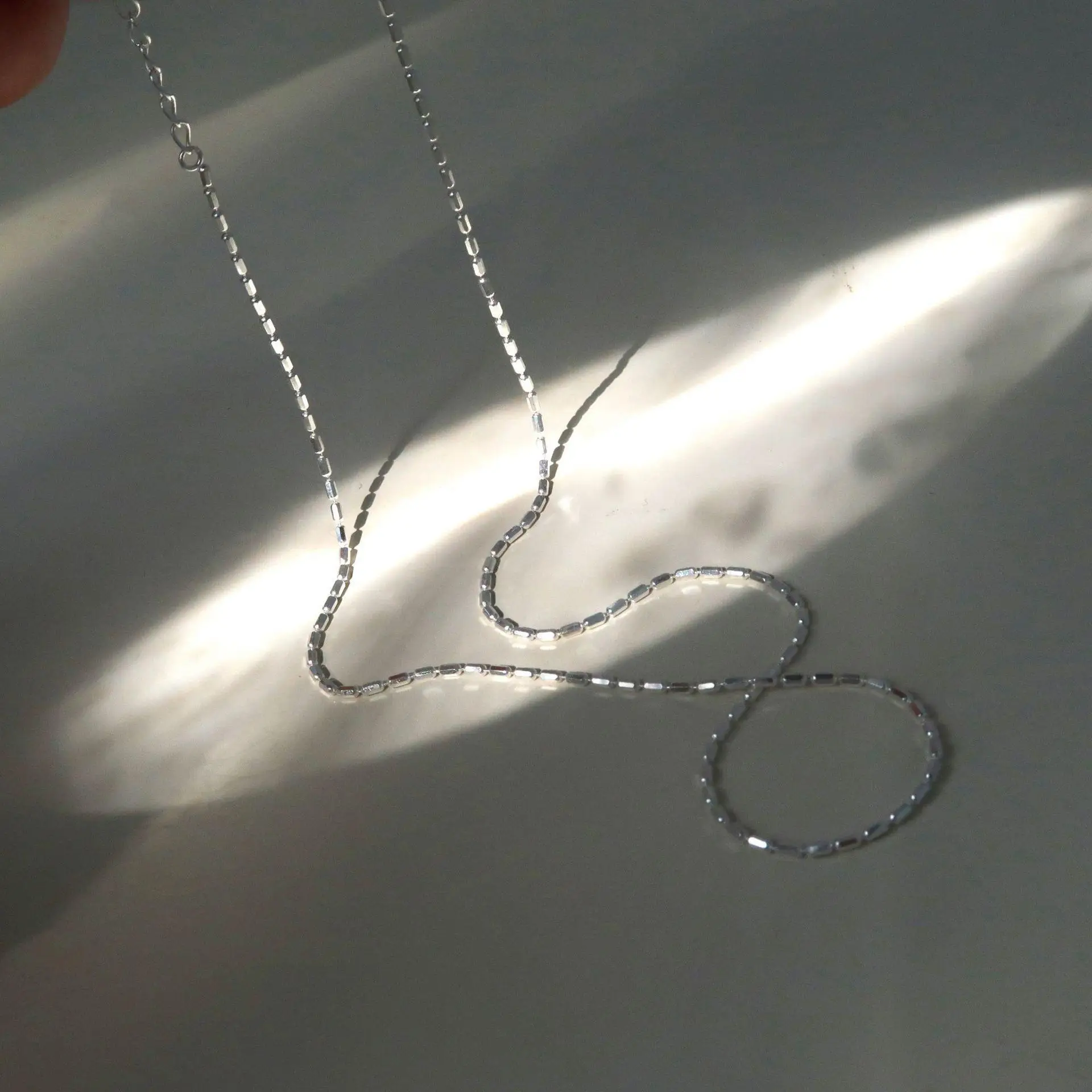925 Sterling Silver Clavicle Necklace for Women — feature 4