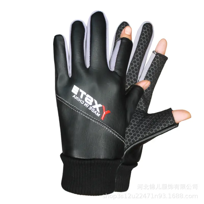 Men's Winter Crossbody Gloves with Touchscreen & Windproof Design