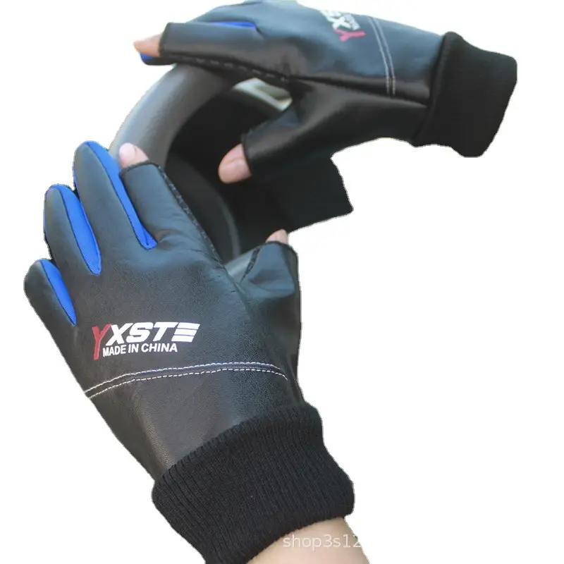 Men's Winter Crossbody Gloves with Touchscreen & Windproof Design