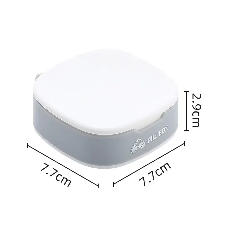 Portable Medicine Box 7-Day Moisture-Proof