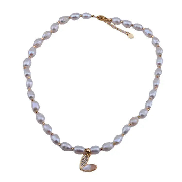 Zhuji Pearl Necklace 7-8mm 14K Gold Filled