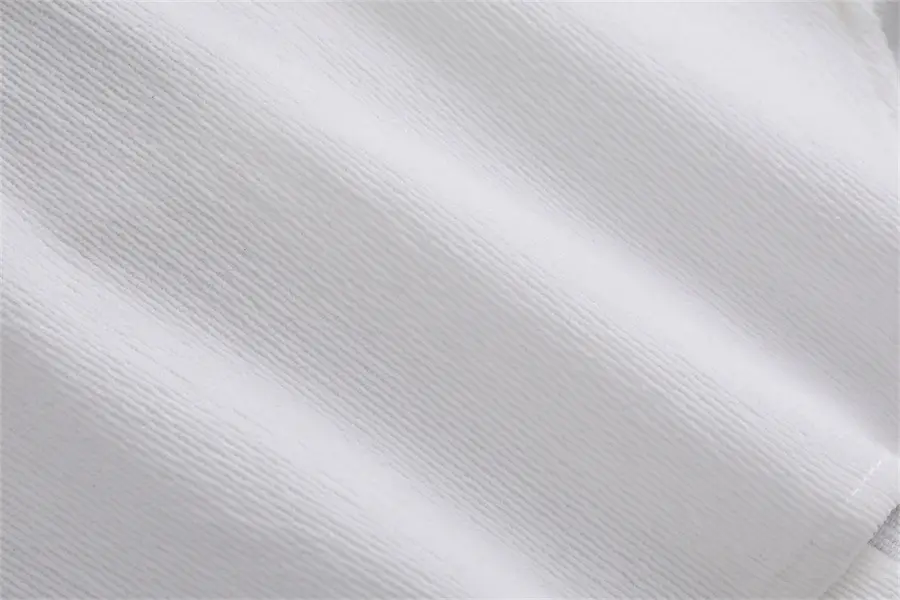 Women's White Houndstooth Collar Shirt Long Shirt Cross Border Manufacturer — feature 23