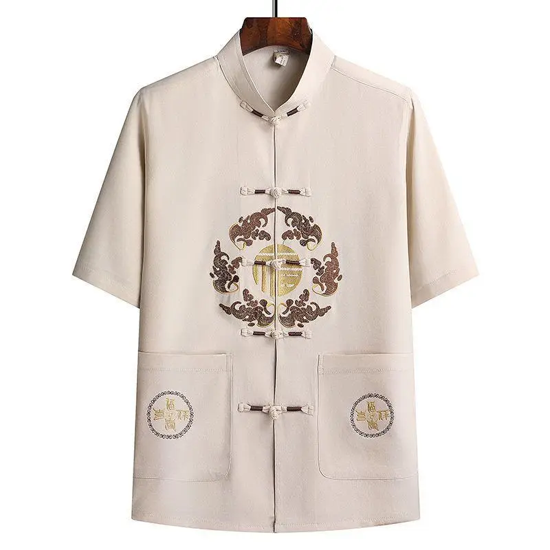 Men's Maroon Tang Suit with Embroidered Coat - Image 23