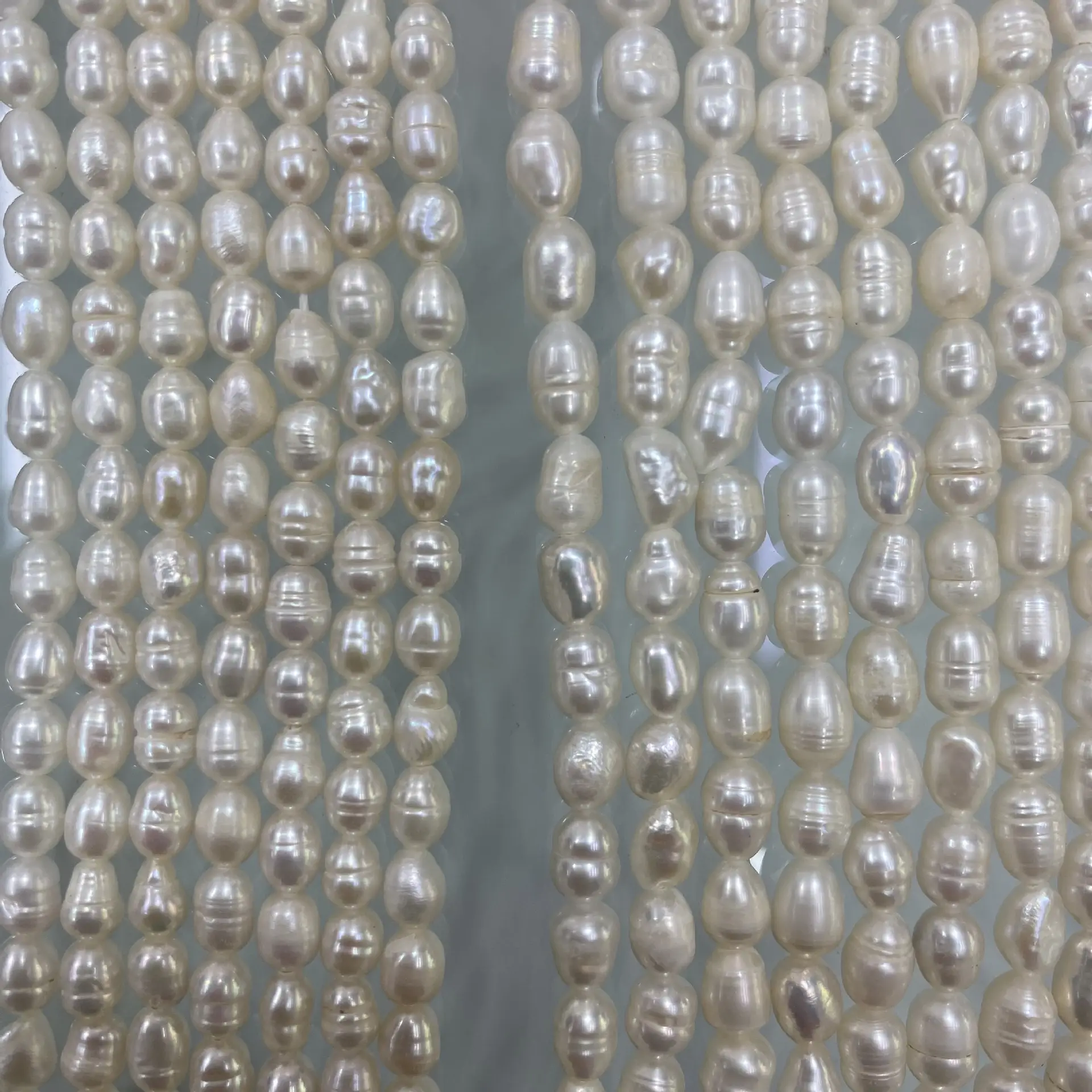 Natural Freshwater Pearl Beads 4-5mm Strong Light Pattern