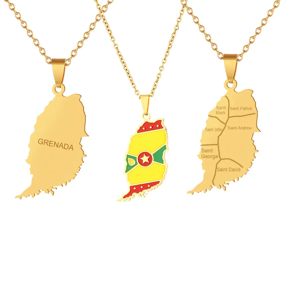 Golden Leaf Necklace with "BREATH" Design for Men Women - Image 9