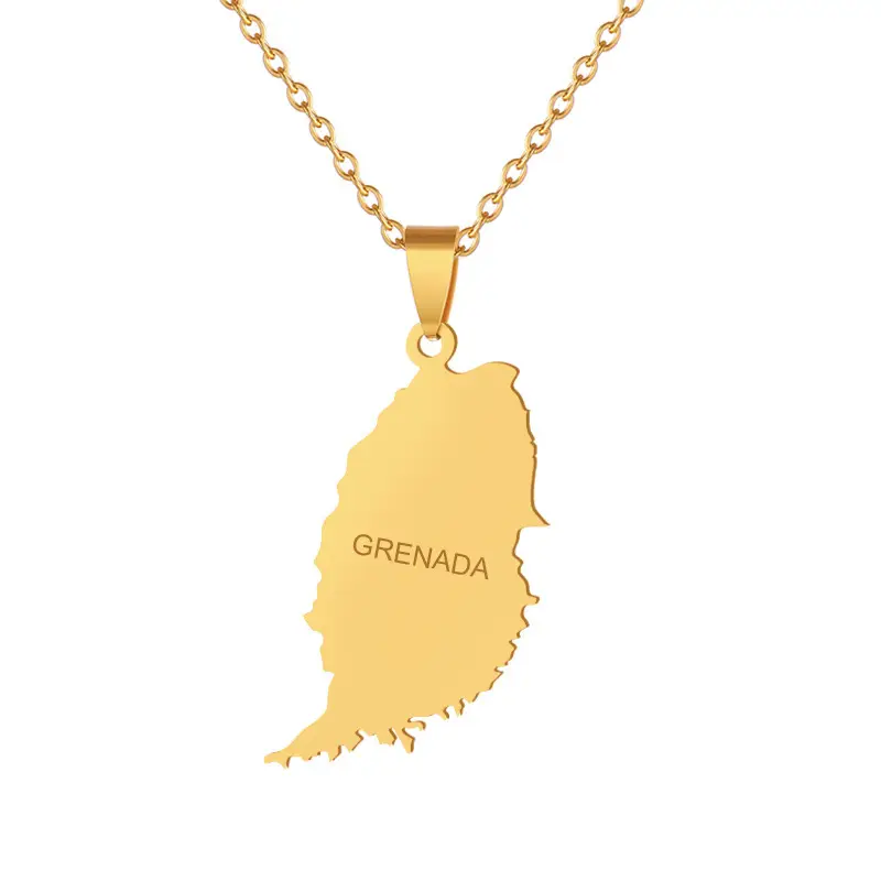 Golden Leaf Necklace with "BREATH" Design for Men Women — feature 22