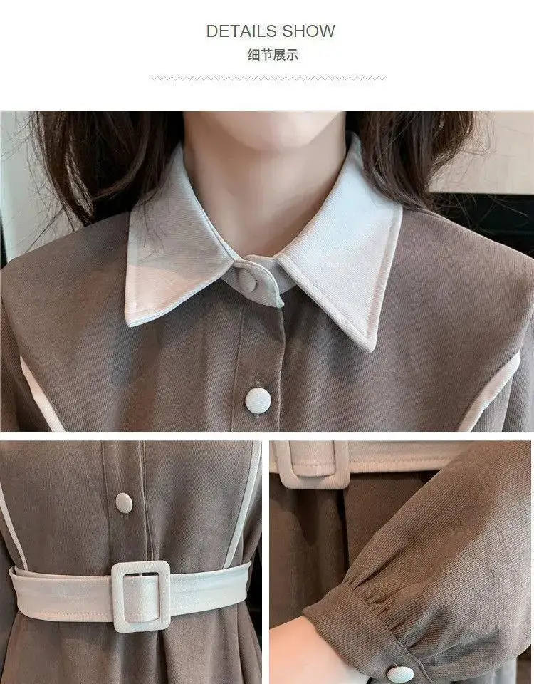 Women's Light Luxury Coat Dress Autumn Winter 2022 — feature 13