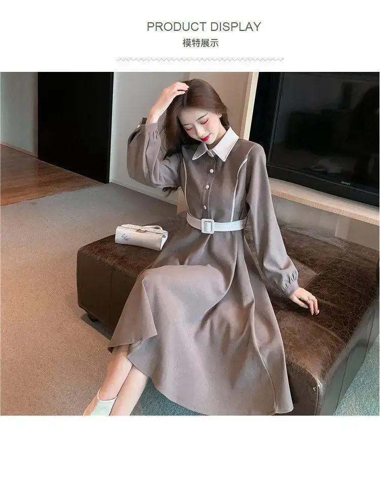 Women's Light Luxury Coat Dress Autumn Winter 2022 — feature 3