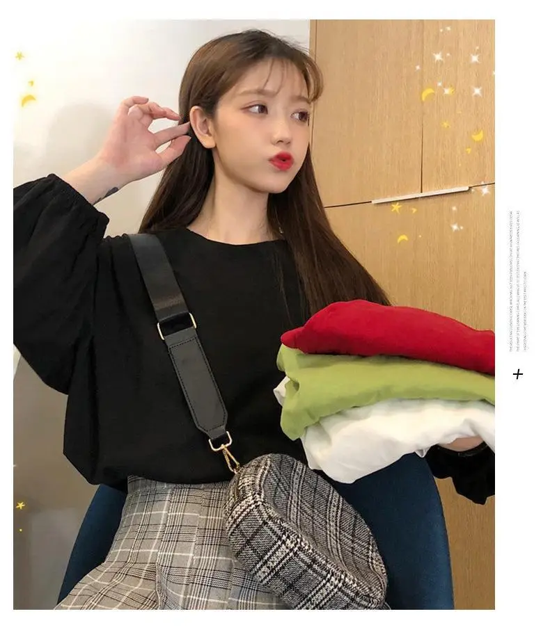 2025 Korean Style Loose Sleeve T-Shirt Women — feature 10