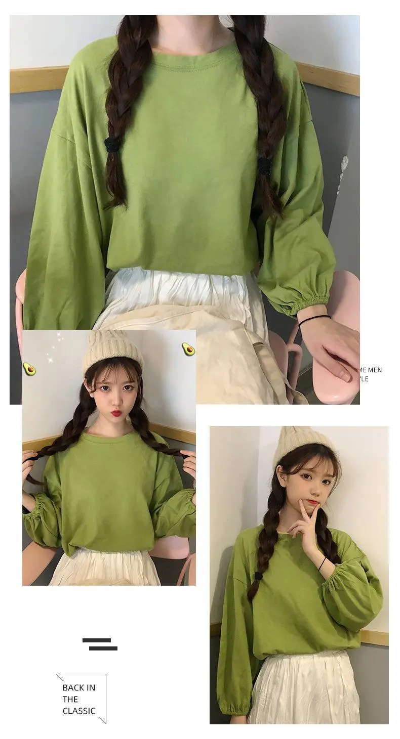 2025 Korean Style Loose Sleeve T-Shirt Women — feature 15