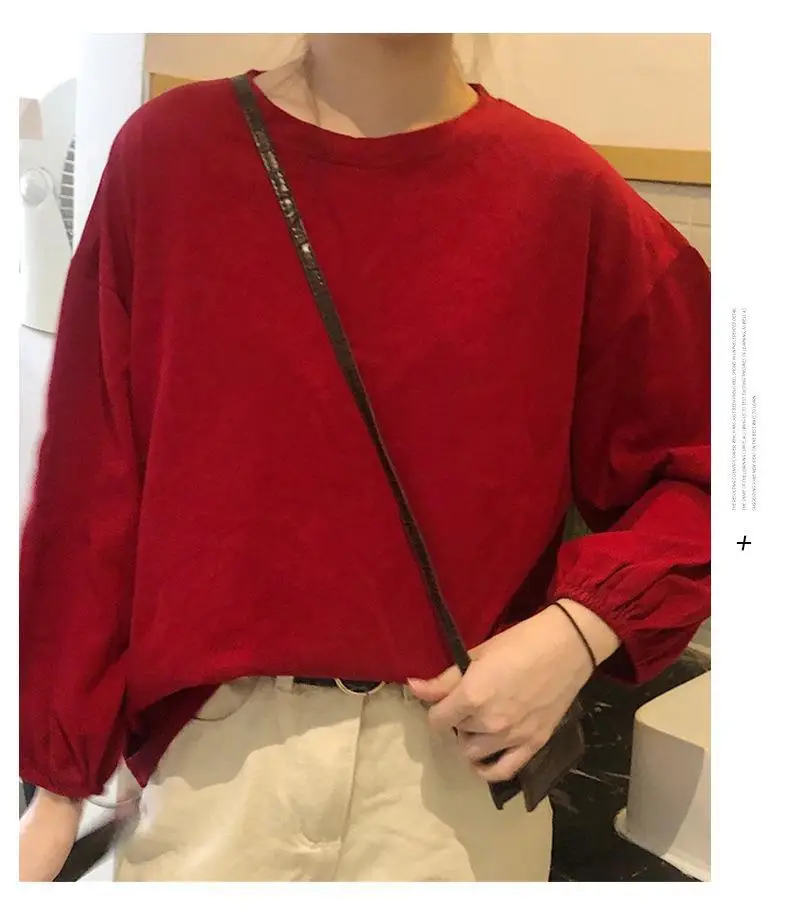 2025 Korean Style Loose Sleeve T-Shirt Women — feature 16