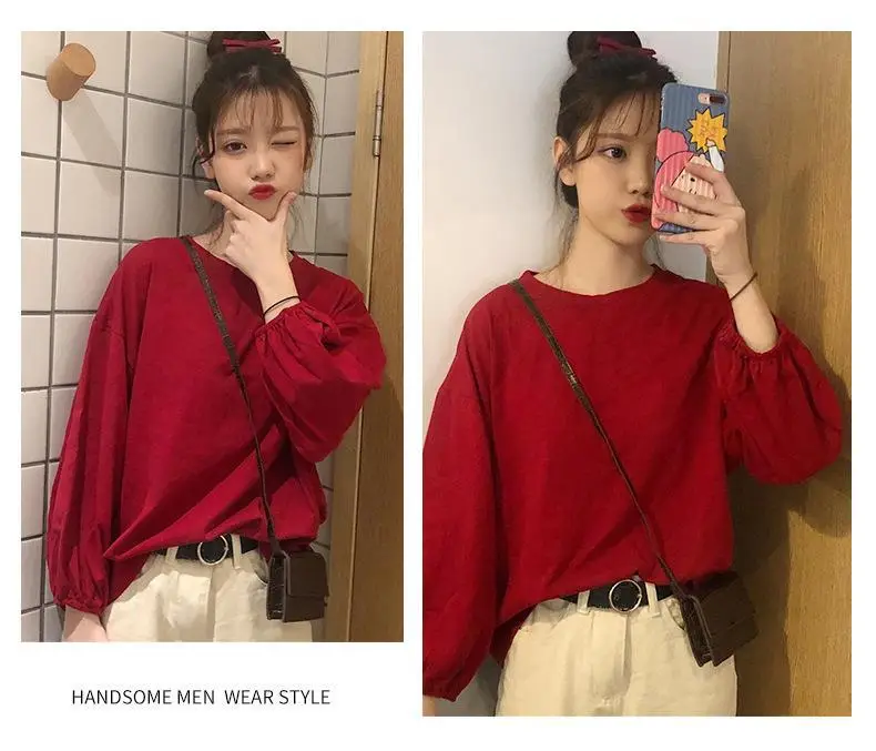 2025 Korean Style Loose Sleeve T-Shirt Women — feature 17