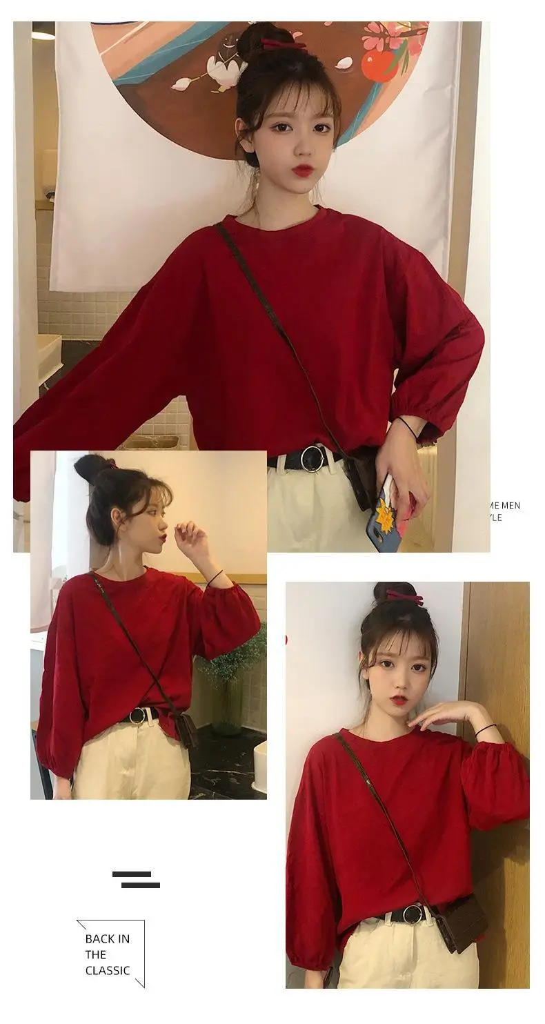 2025 Korean Style Loose Sleeve T-Shirt Women — feature 18