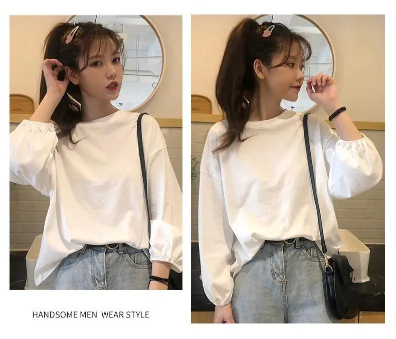2025 Korean Style Loose Sleeve T-Shirt Women — feature 8