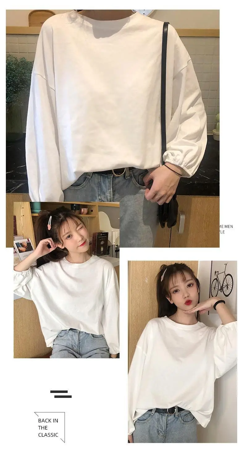 2025 Korean Style Loose Sleeve T-Shirt Women — feature 9