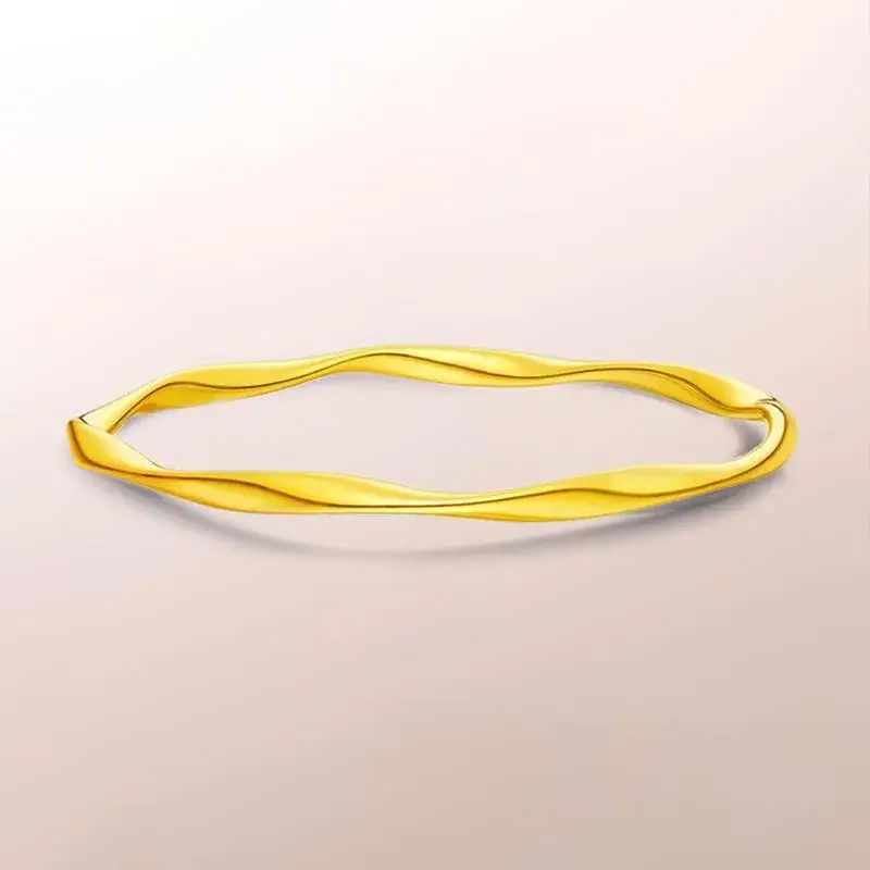Mobius Copper Gold Plated Bracelet for Women - Image 4