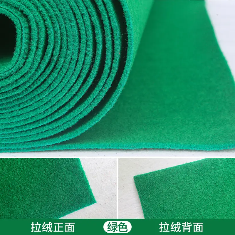 Red Long-Lasting Brushed Carpet for Office & Wedding Use - Image 2
