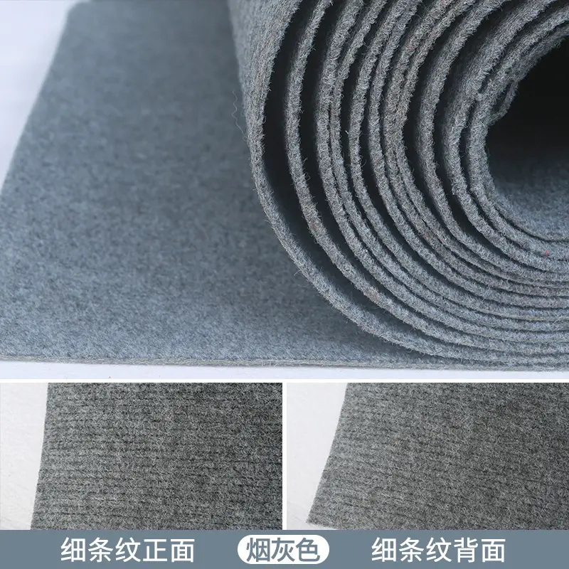 Red Long-Lasting Brushed Carpet for Office & Wedding Use - Image 20