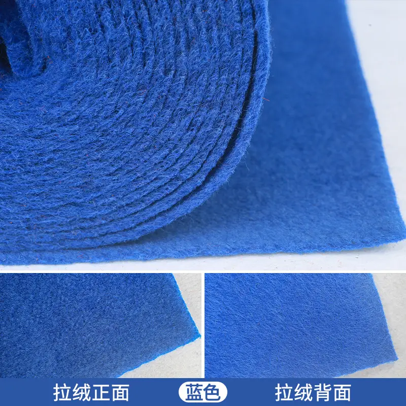 Red Long-Lasting Brushed Carpet for Office & Wedding Use - Image 4