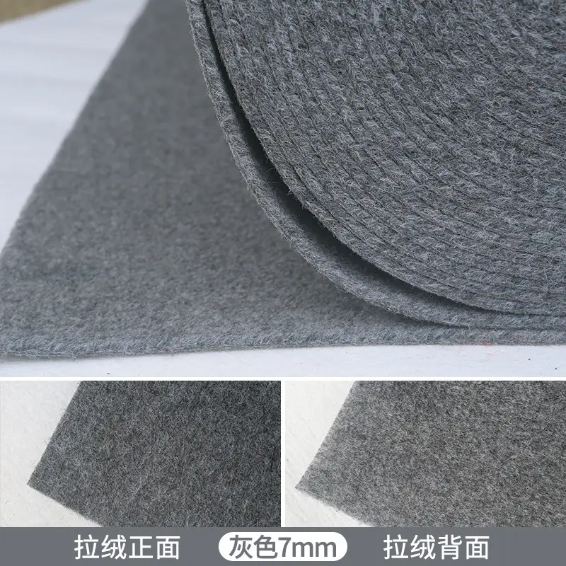 Red Long-Lasting Brushed Carpet for Office & Wedding Use - Image 7