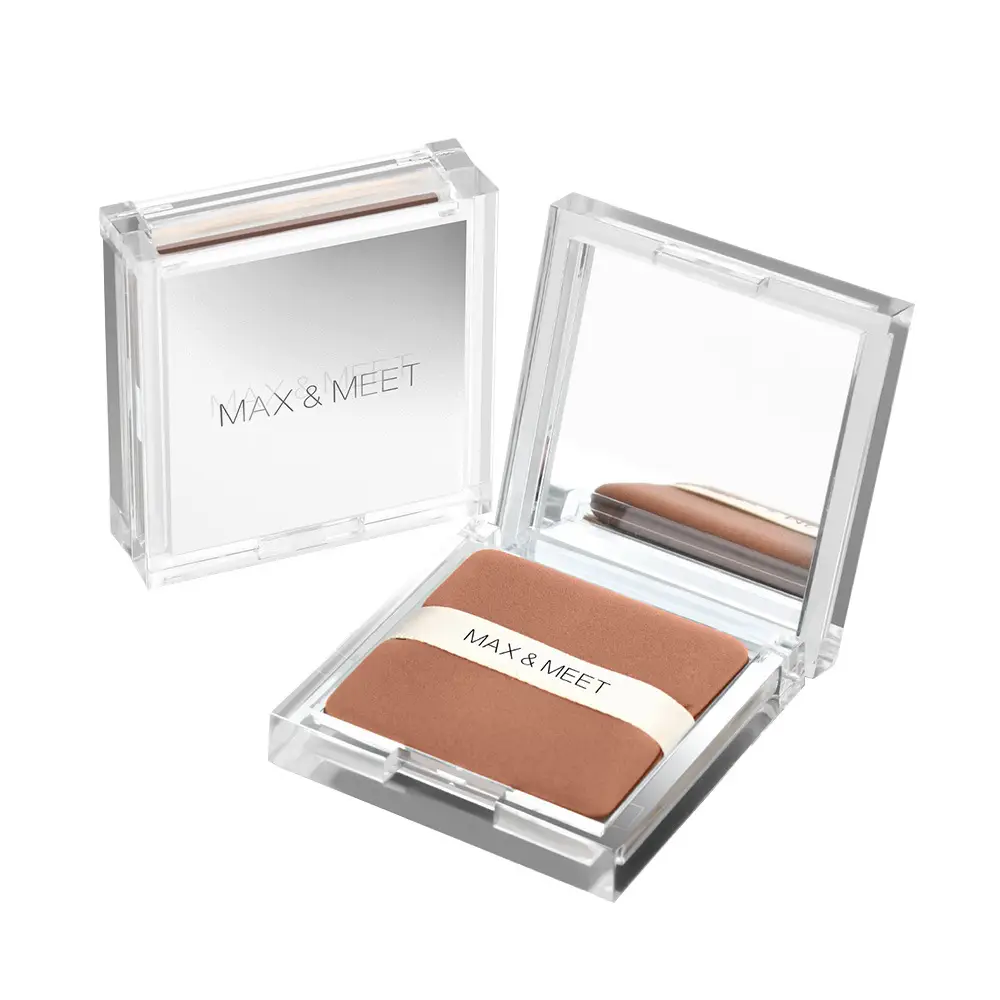 Men & Women Mirror Case Oil Control Powder Puff