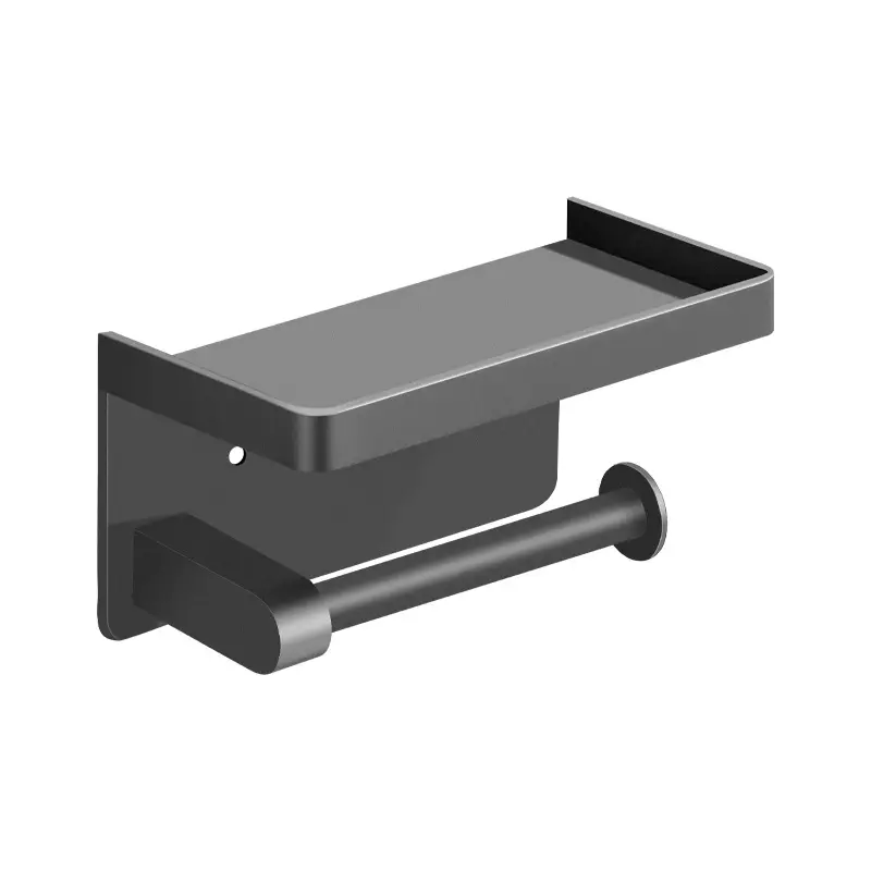 Black 304 Stainless Steel Tissue Roll Holder for Bathroom - Image 20