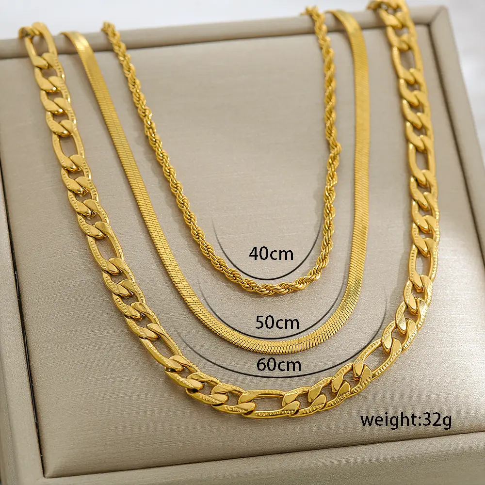 Titanium Steel Snake Bone Necklace for Women - Image 4