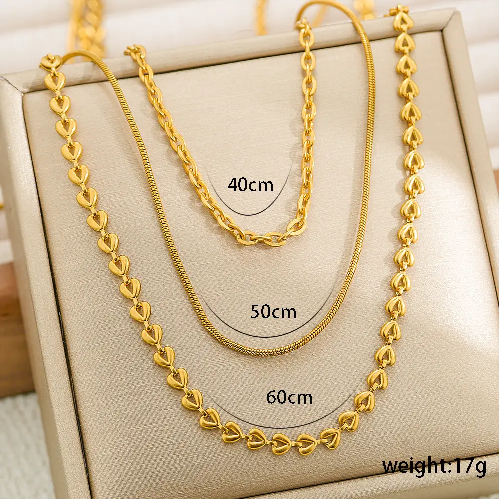 Titanium Steel Snake Bone Necklace for Women - Image 5