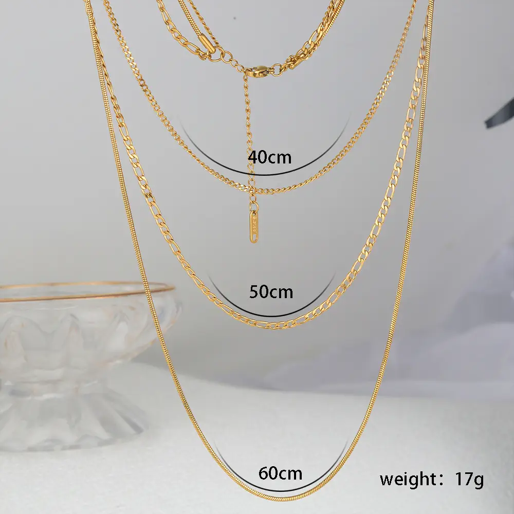 Titanium Steel Snake Bone Necklace for Women - Image 7