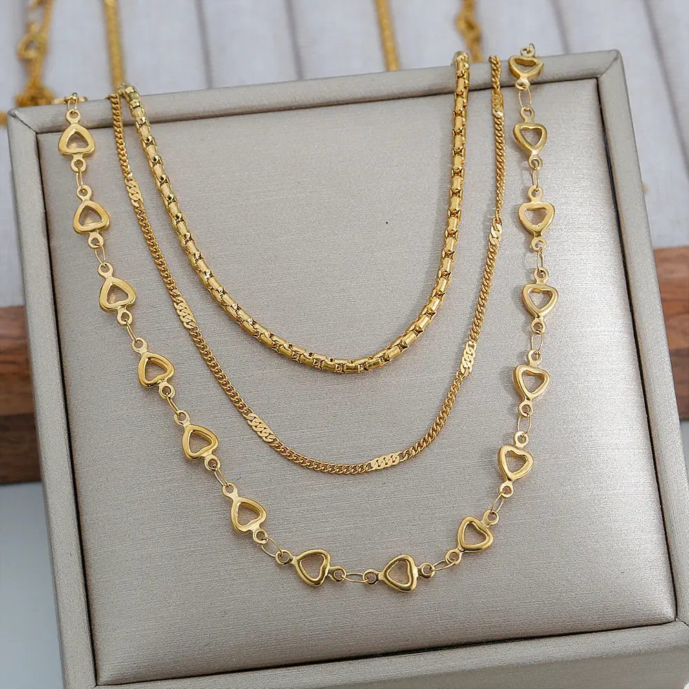 Titanium Steel Snake Bone Necklace for Women - Image 8