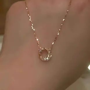 Staggered Silver Chain Ring for Women's Index Finger — feature 11