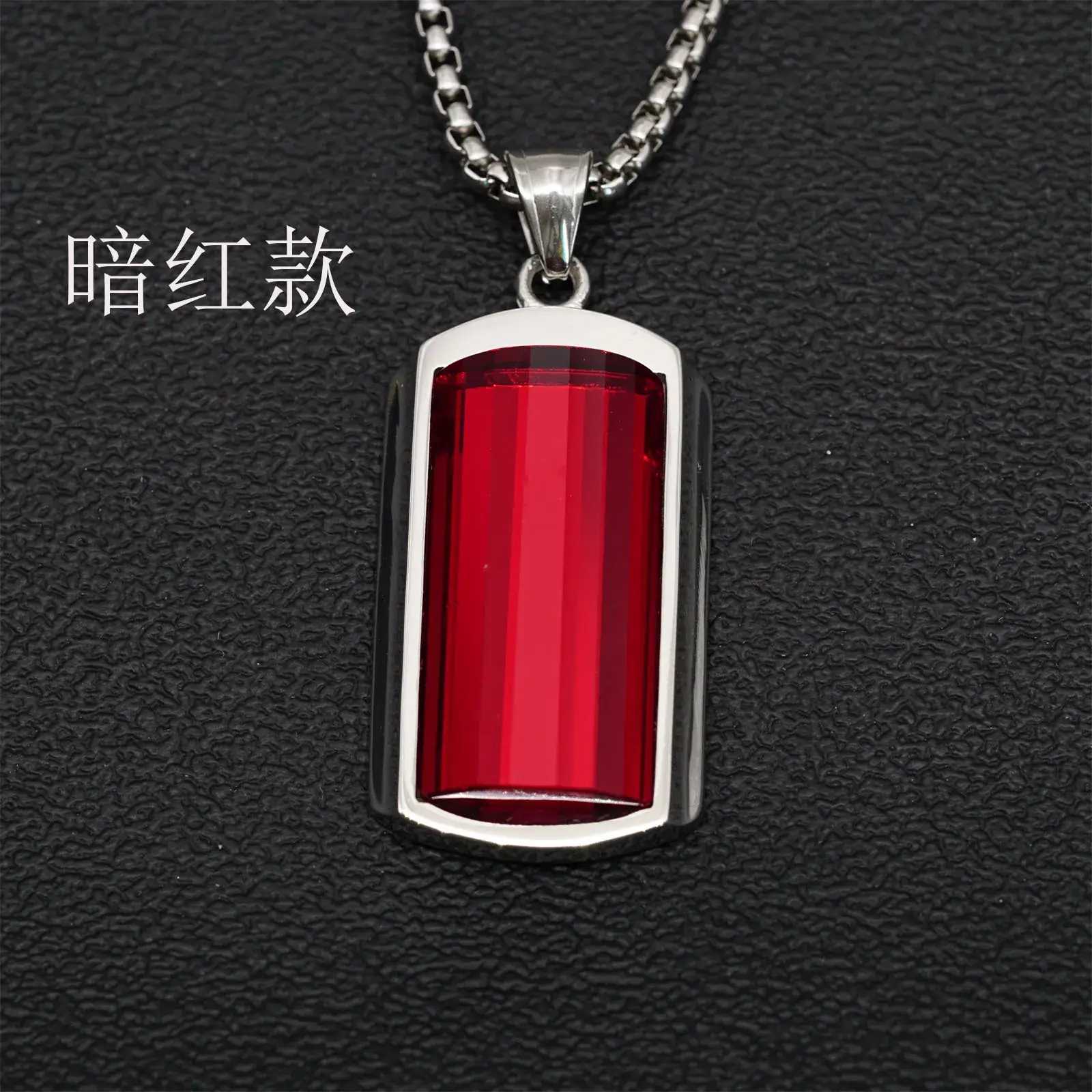 Green Jade Pendant Necklace for Men Women