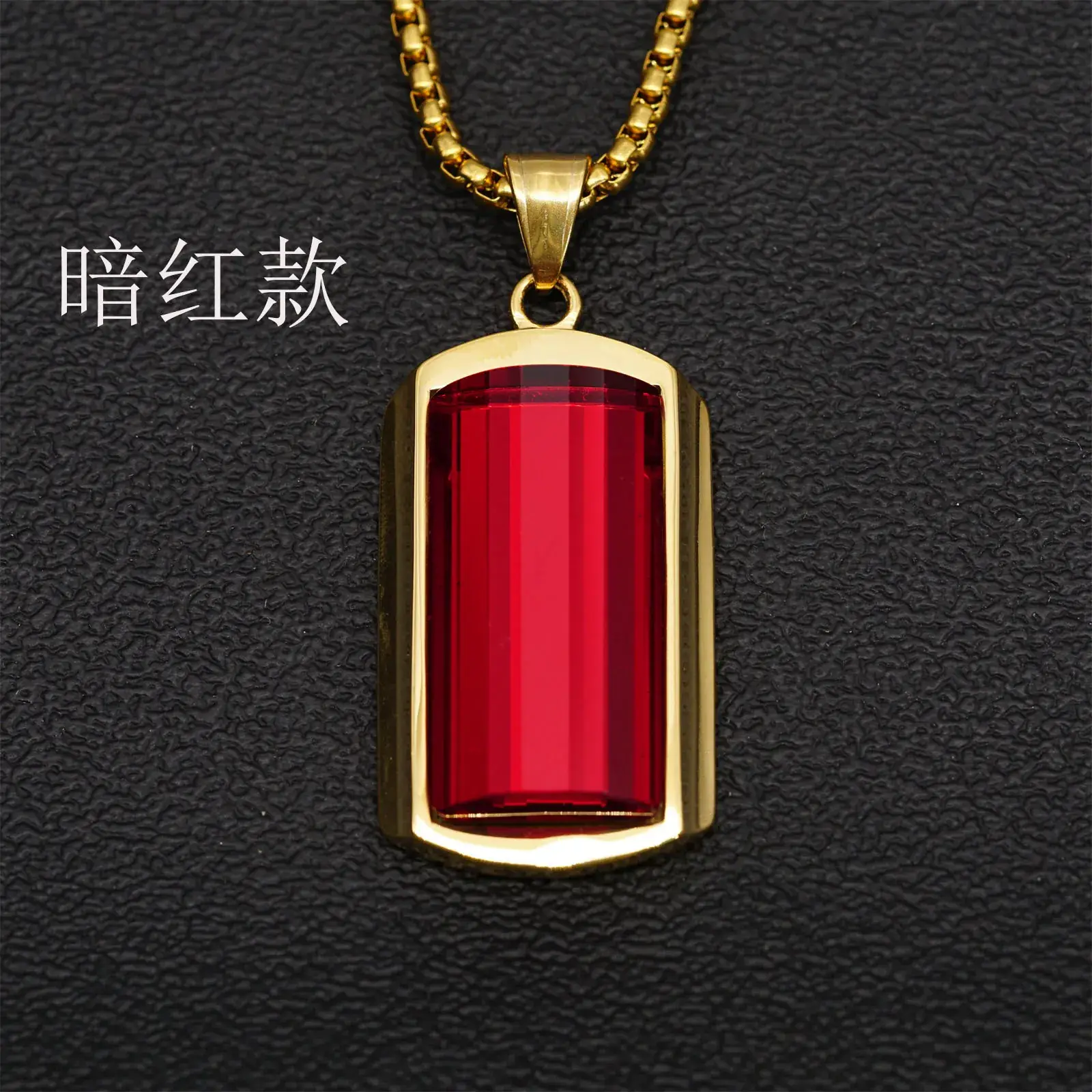 Green Jade Pendant Necklace for Men Women