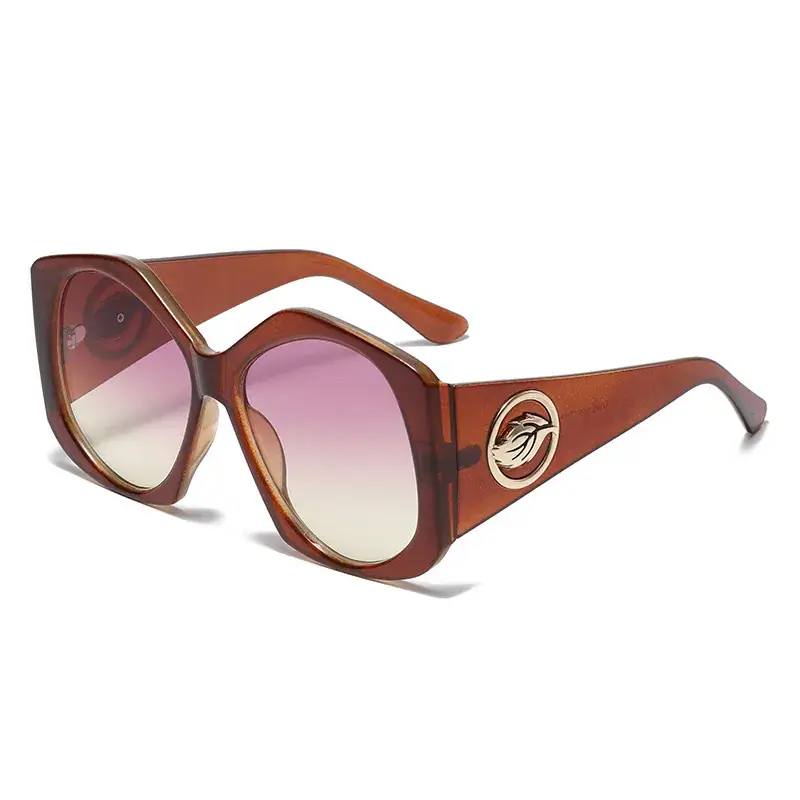 2022 New Polygon Sunglasses European American Style - Image 4