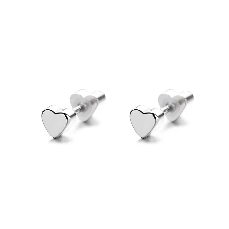 925 Sterling Silver Double Bell Ear Bone Nail Jewelry - Image 7