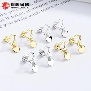 925 Sterling Silver Double Bell Ear Bone Nail Jewelry — feature 3
