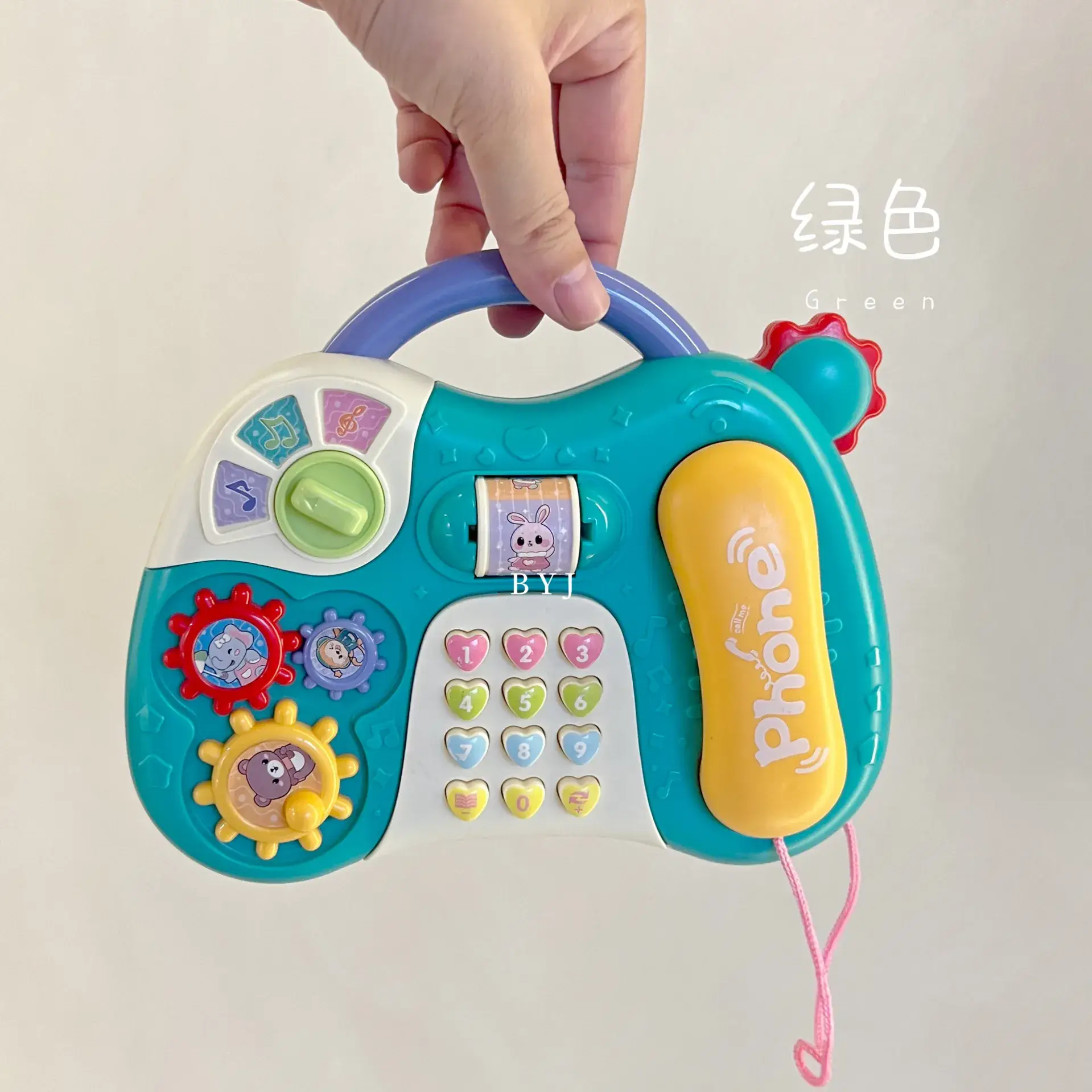 Baby Hamster Toy with Clapping & Hexagon Claps - Image 6