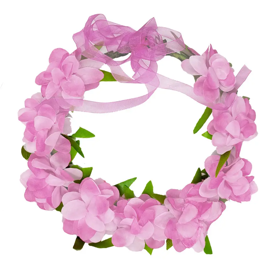 Children Flower Headbands for Girls Birthday Party Tourist Wear - Image 4
