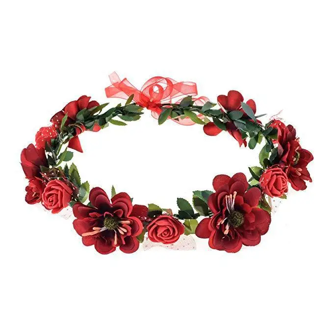 Children Flower Headbands for Girls Birthday Party Tourist Wear - Image 10