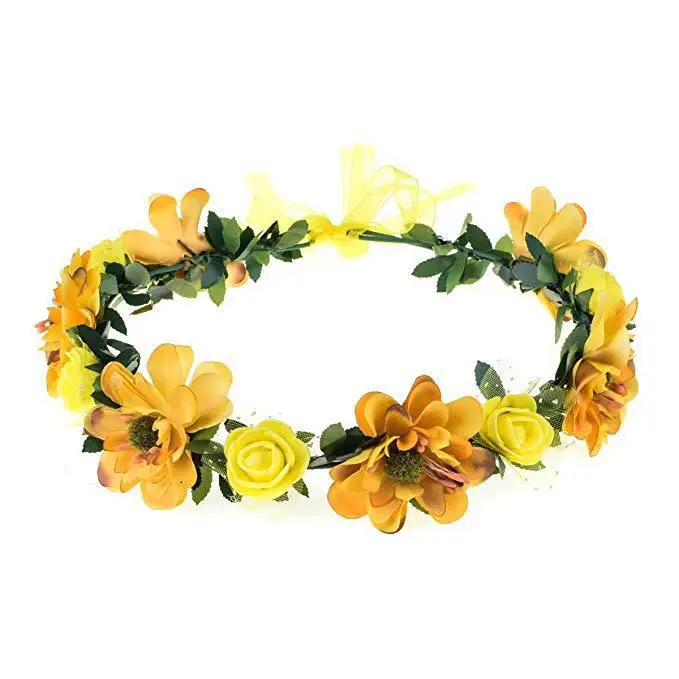Children Flower Headbands for Girls Birthday Party Tourist Wear - Image 11