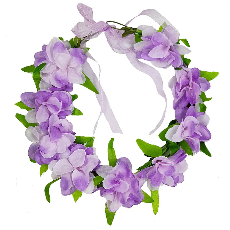 Children Flower Headbands for Girls Birthday Party Tourist Wear - Image 6
