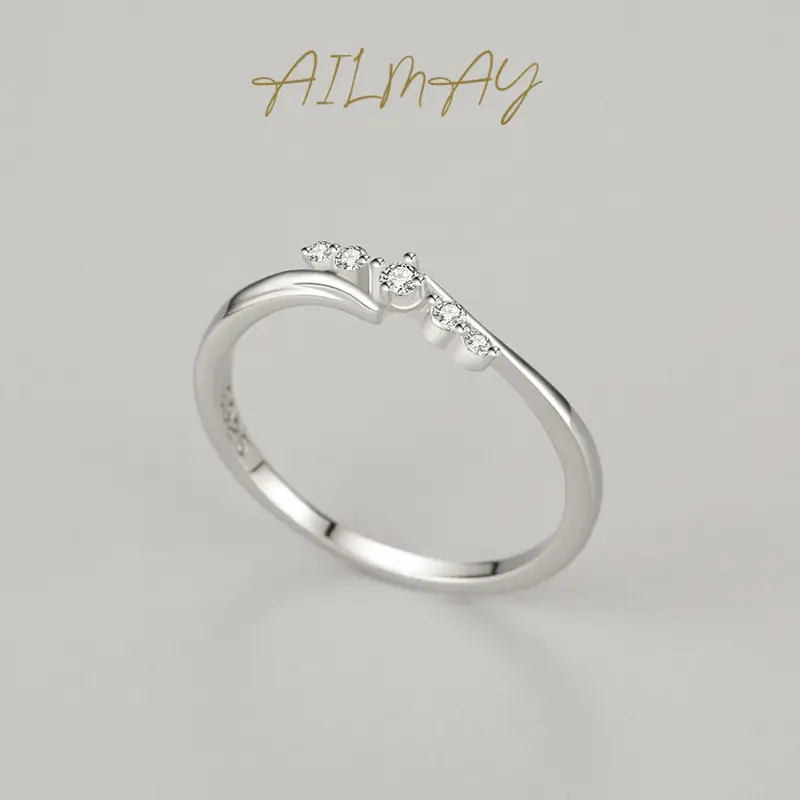 S925 Sterling Silver Ring with Micro Diamonds for Women - Image 3
