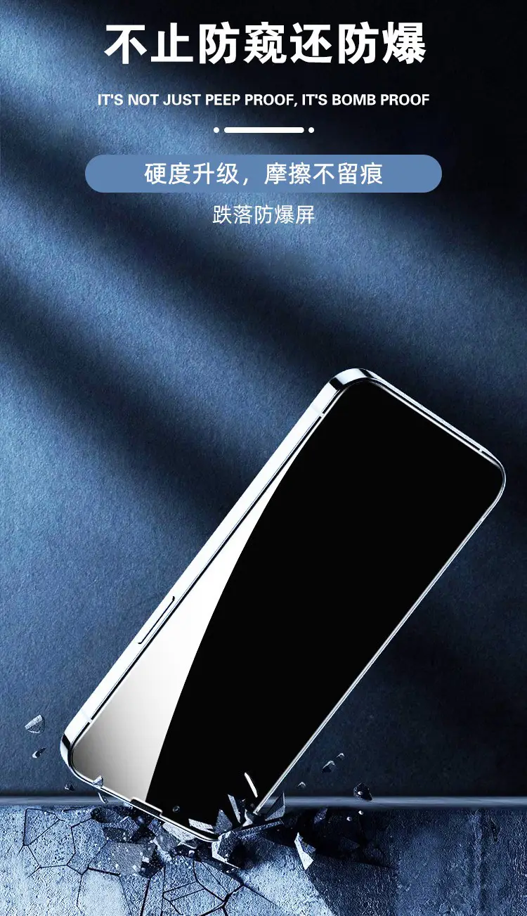 Anti-Peeping Film Tempered Film 15pro Mobile Phone 16pro — feature 10