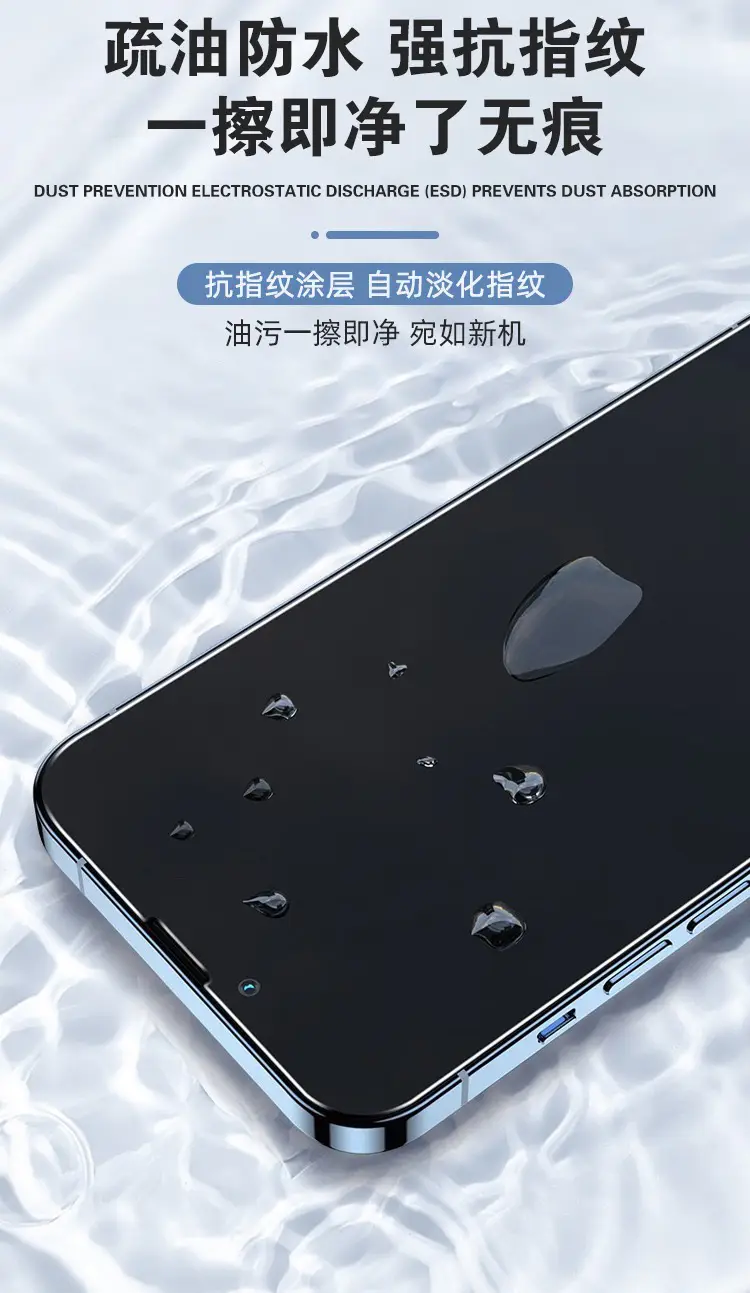 Anti-Peeping Film Tempered Film 15pro Mobile Phone 16pro — feature 9
