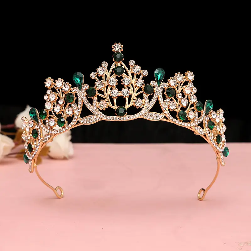 New Kids Rhinestone Crown Wedding Hair Accessory - Image 15