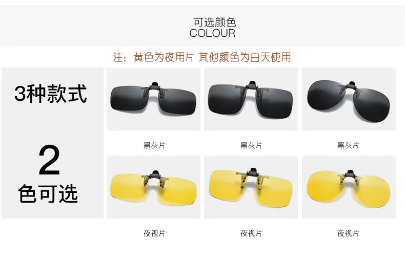 Explosion-proof clip-on sunglasses night vision goggles — feature 8