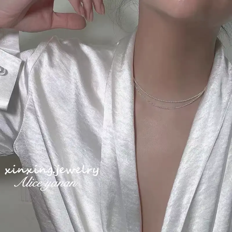 Shiny Pearl Baby Necklace for Women — feature 4