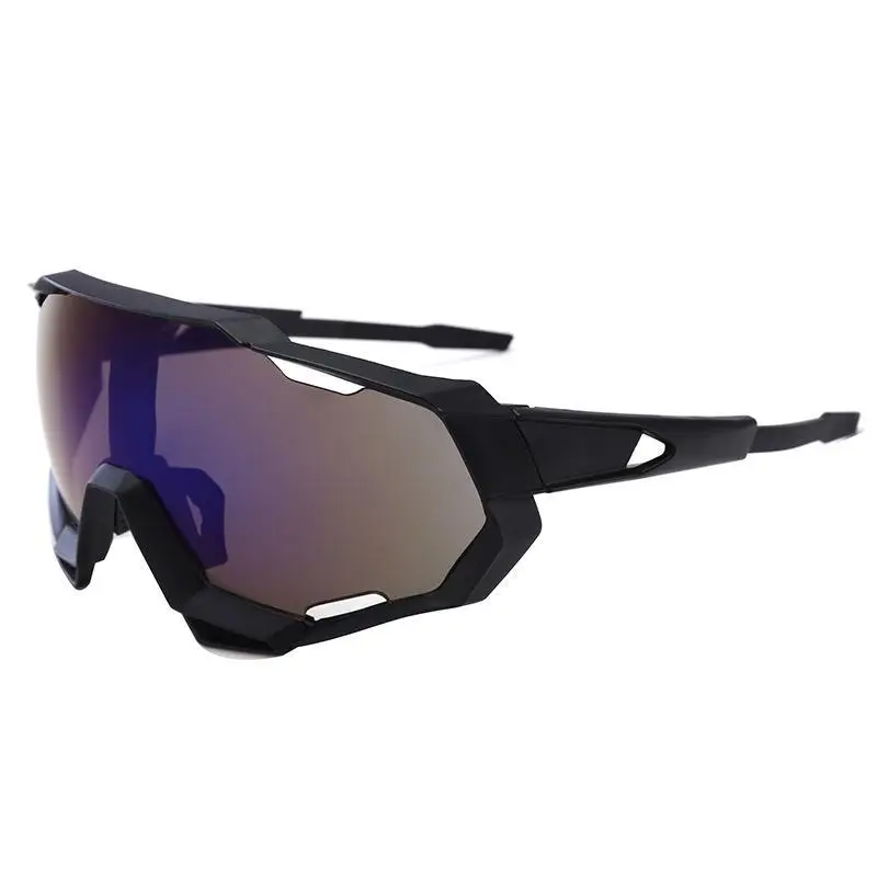 Men's Blue Windproof Cycling Sunglasses - Image 8