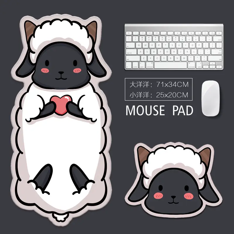 Siamese Cat Shaped Mouse Pad Cartoon Office Mouse Pad