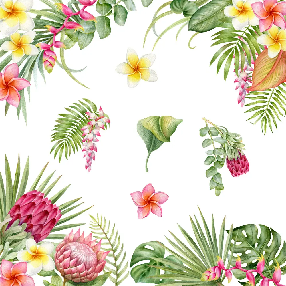 Factory Wholesale Green Plant Wall Sticker Decorative Painting - Image 6